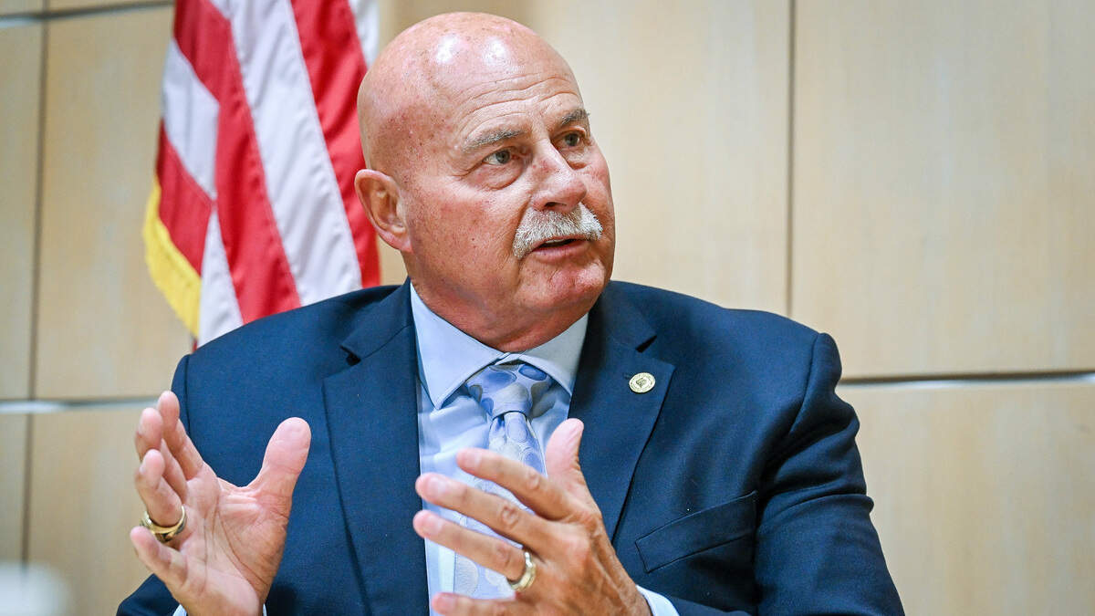 Fresno Mayor Jerry Dyer answers questions about the Southeast Development Area or SEDA during an interview at Fresno City Hall on Tuesday, May 26, 2026.